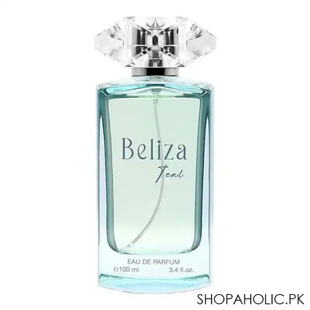 beliza teal eau de parfum, for men, 100ml main image