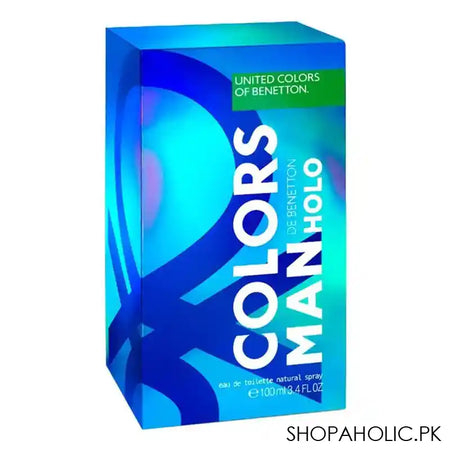 Benetton Colors Man Holo, EDT, Fragrance For Men, 100ml - Image 2