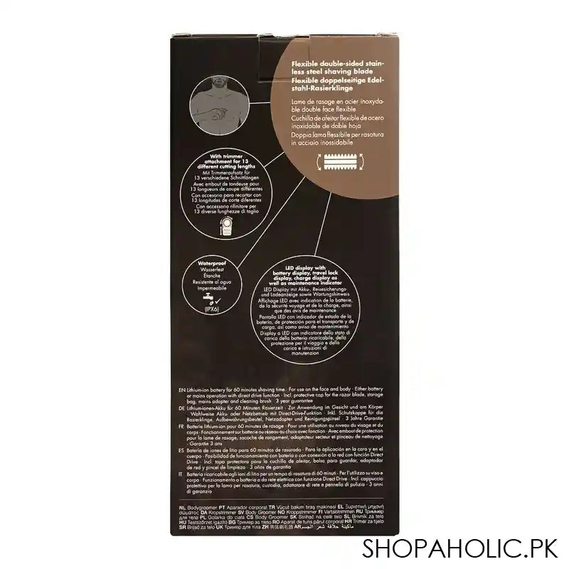 Beurer Barbers Corner Body Groomer For Men, HR6000 - Image 3