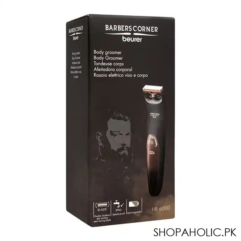 Beurer Barbers Corner Body Groomer For Men, HR6000 - Image 6