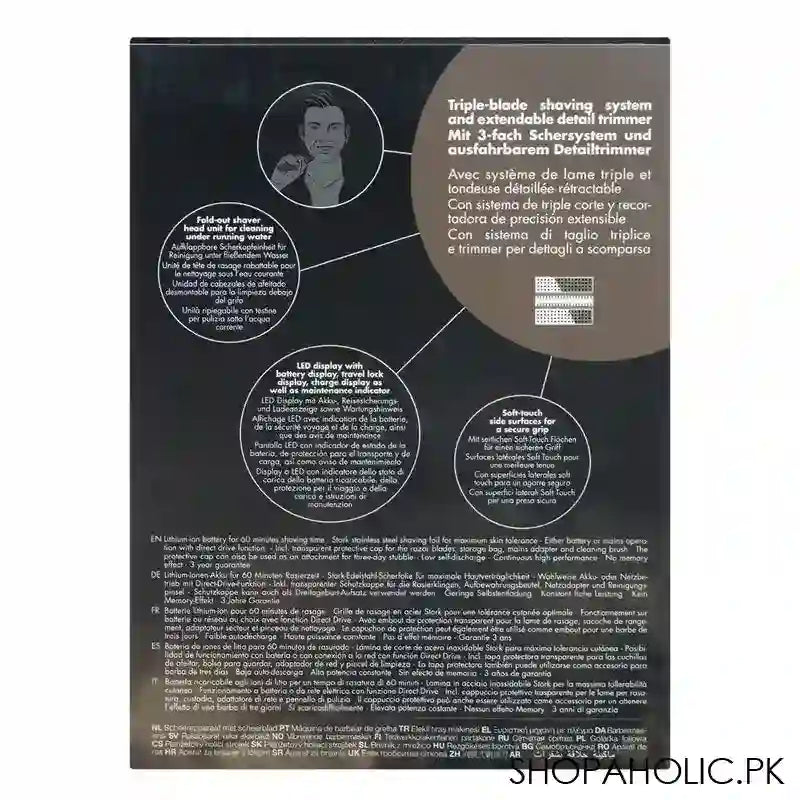 Beurer Barbers Corner Foil Shaver, Water-Resistant, HR7000 - Image 7