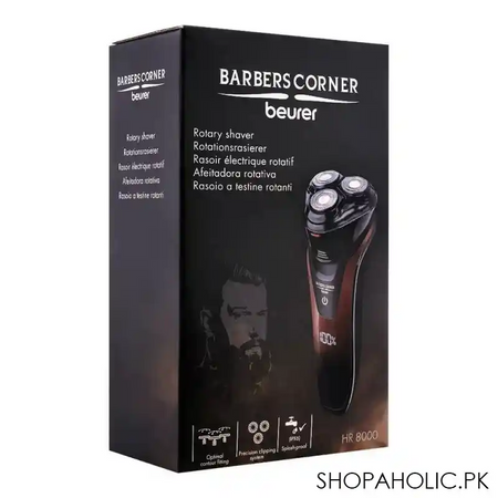 beurer barbers corner rotary shaver, hr8000 image4