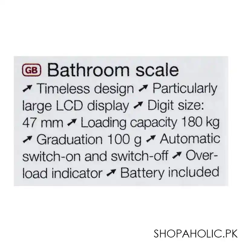 beurer bathroom scale, weight machine, ps 160 image3
