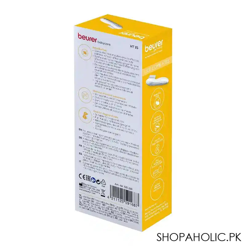 Beurer Electric Lice Comb, Chemical Free, HT15 - Image 2