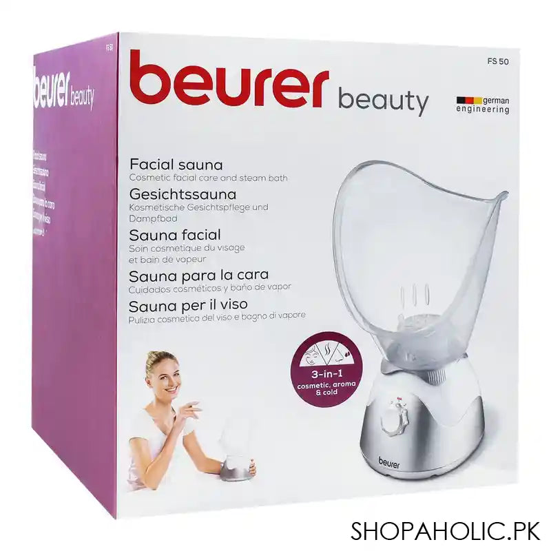 Beurer Facial Sauna & Steam Inhaler, FS 50 - Image 3