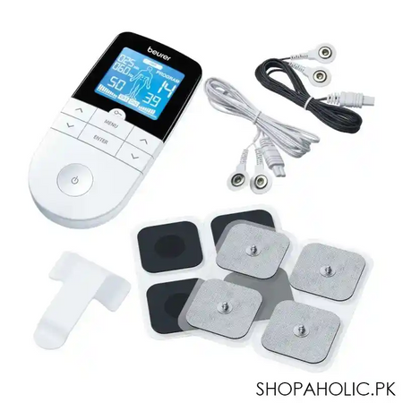 beurer handheld digital tens/ems machine, em 49 image2