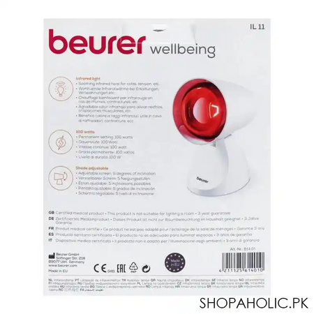 beurer infrared lamp, il 11 image4