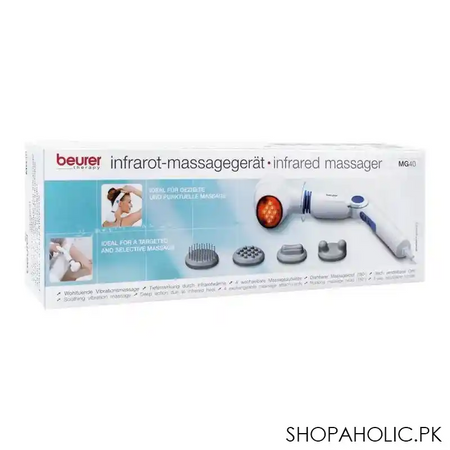 beurer infrared massager with rotating head, mg 40 image4