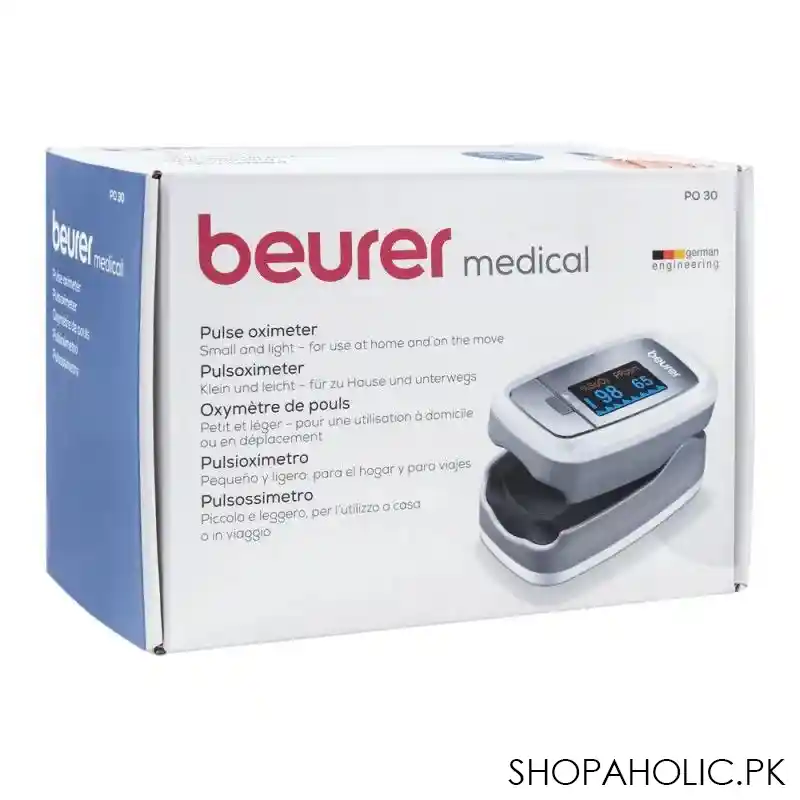 beurer instant digital pulse oximeter, po 30 image3