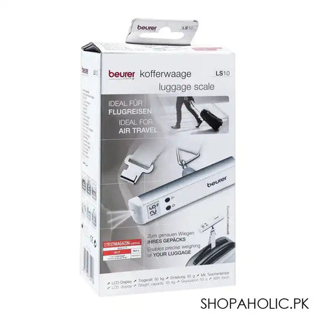 Beurer Luggage Scale With Torch, LS 10 - Image 3