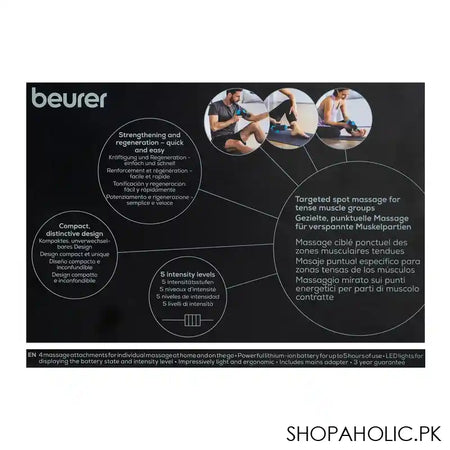 Beurer Massage Gun Compact, MG-99 - Image 5