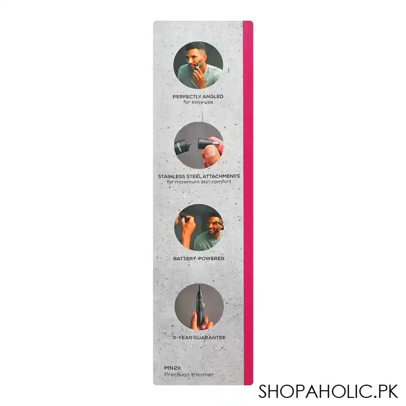 Beurer MN2X Precision Trimmer for Trimming and Shaping Eye, Nose and Ear Hair, Waterproof, 10252 - Image 4