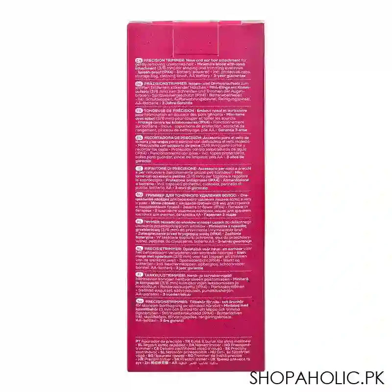 Beurer MN2X Precision Trimmer for Trimming and Shaping Eye, Nose and Ear Hair, Waterproof, 10252 - Image 6