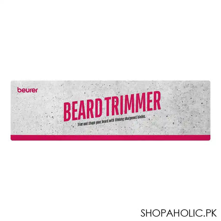 Beurer MN4X Beard Trimmer With lifelong sharpened Blades, 2-Combs Attached, 10260 - Image 6