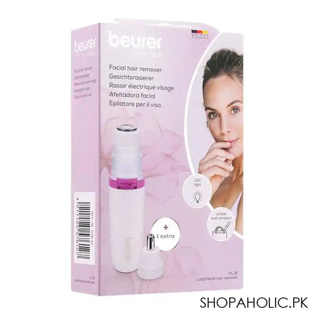 Beurer Satin Skin Facial Hair Remover, HL-16 - Main Image