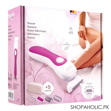 beurer satin skin lady shaver, hl 36 image2