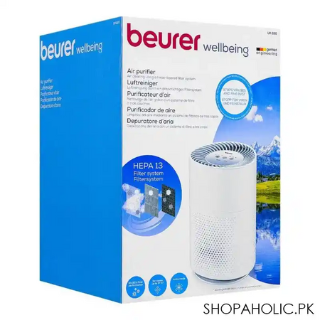 beurer wellbeing air purifier, lr 220 image2
