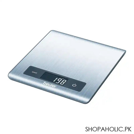 Beurer Wellbeing Stainless Steel LCD Display Kitchen Scale, KS-51 - Main Image