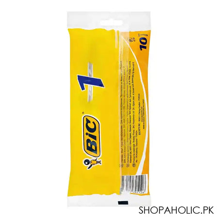BIC 1 Disposable Razor, 10-Pack - Image 2