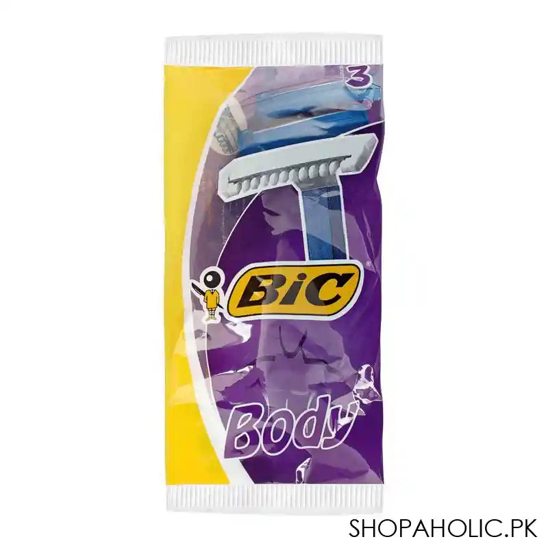 Buy BIC Body Disposable Razor 3-Pack Online in Pakistan – Shopaholic.pk