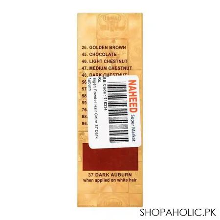 bigen permanent powder hair color, 37 dark auburn image3