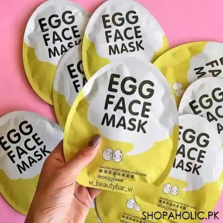 bioaqua egg facial mask image2