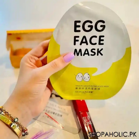 bioaqua egg facial mask image5