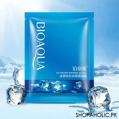bioaqua ice spring water moisturizing ice mask image3