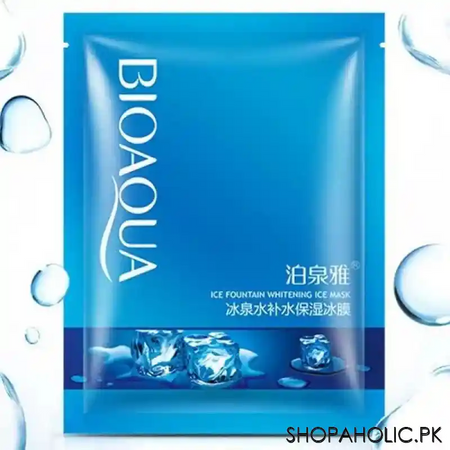 bioaqua ice spring water moisturizing ice mask main image
