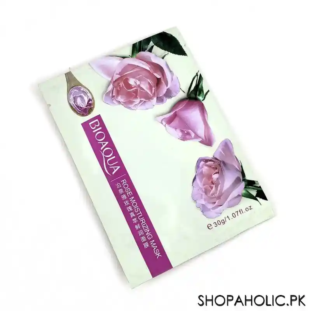 bioaqua rose moisturizing face mask main image