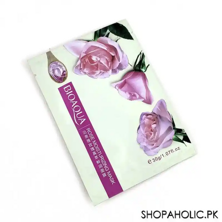 bioaqua rose moisturizing face mask main image
