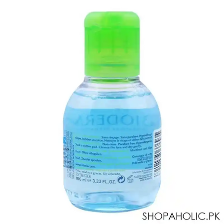 bioderma sebium h2o purifying cleansing micelle solution 100ml image2