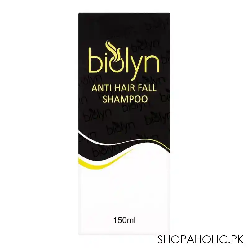 biolyn anti hair fall shampoo, reduces hair fall, 150ml image2