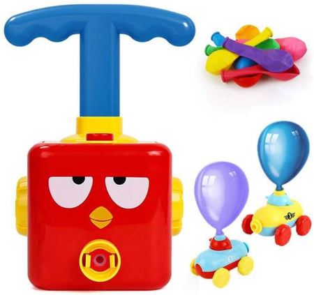 Air Powered Hand Push Balloon Car