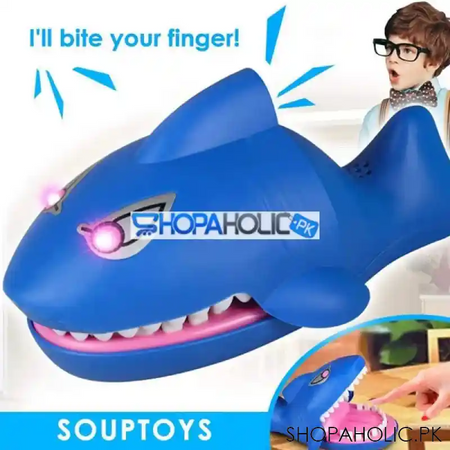 biting shark children's adventure toy main image