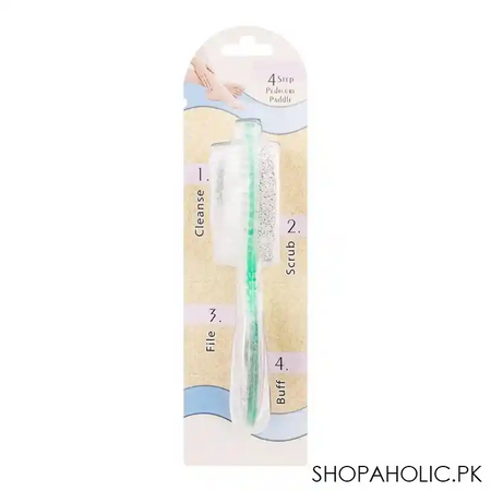biya 4 step pedicure paddle foot filer, 026, multi color main image