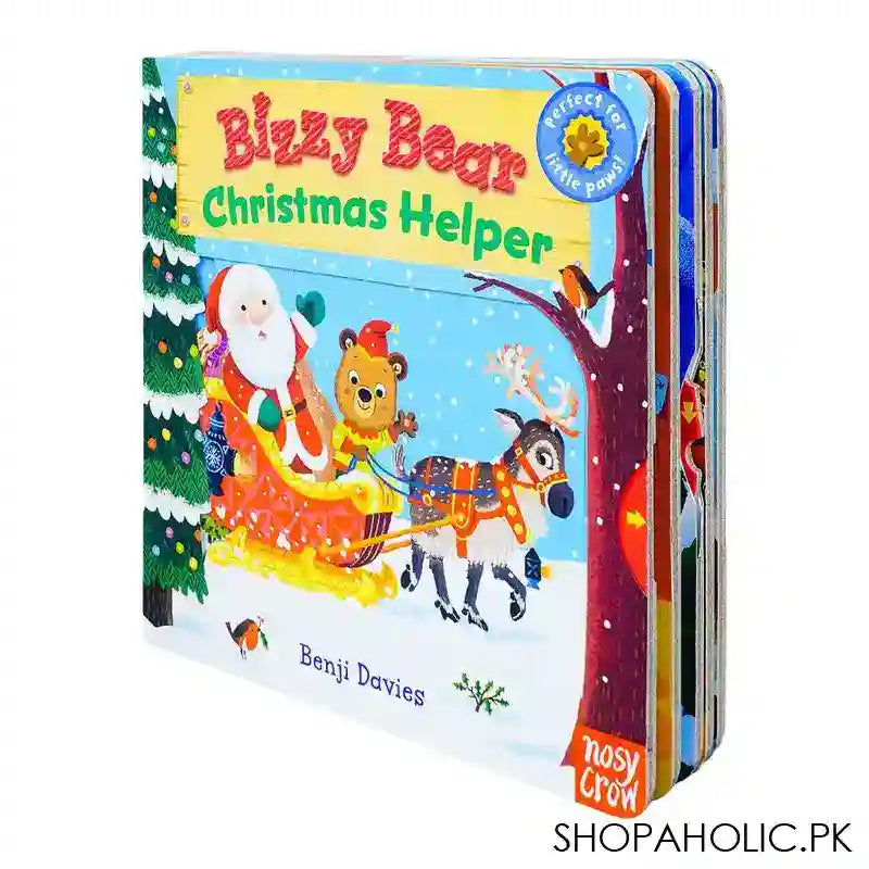 Bizzy Bear Christmas Helper By Benji Davies, Book - Main Image