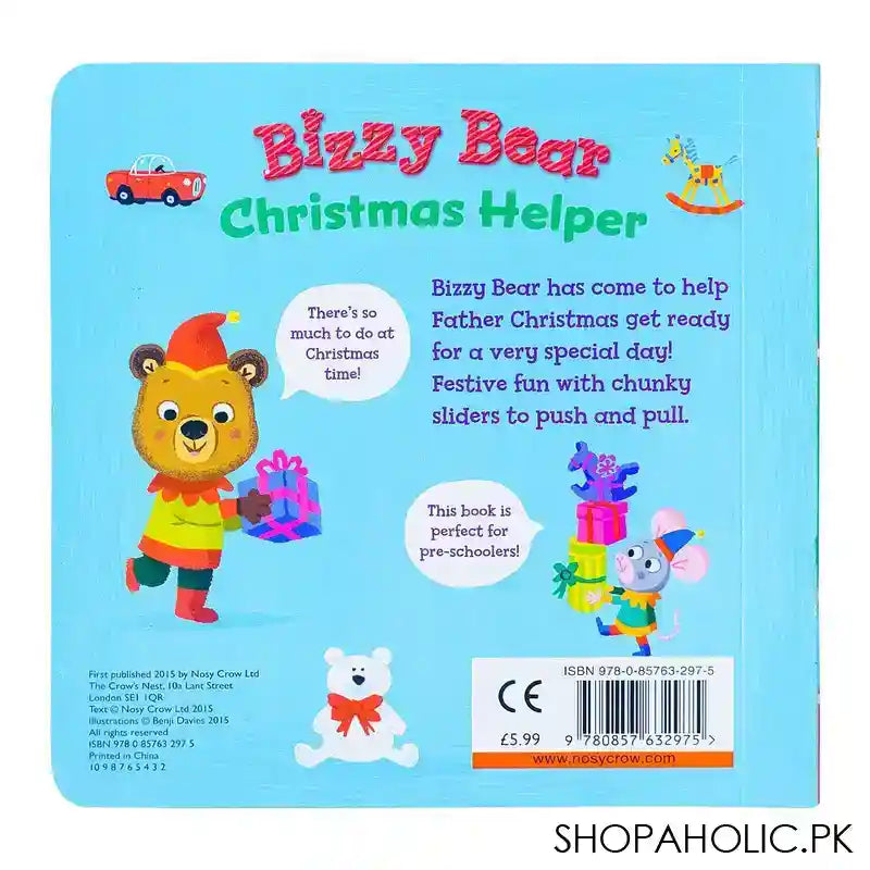 Bizzy Bear Christmas Helper By Benji Davies, Book - Image 2