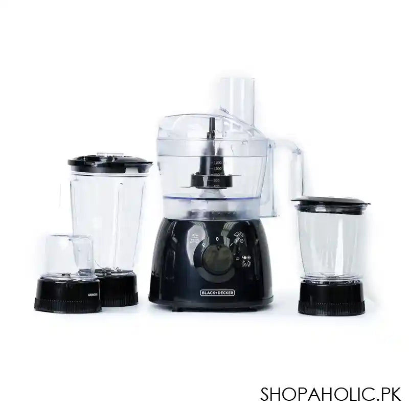 Black & Decker 5-In-1 Kitchen Robot Deluxe 2-Speed Food Processor, 33 Functions, FX400BMG - Image 4