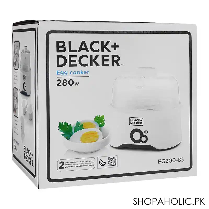 Black & Decker Egg Cooker, EG200-B5 - Image 4