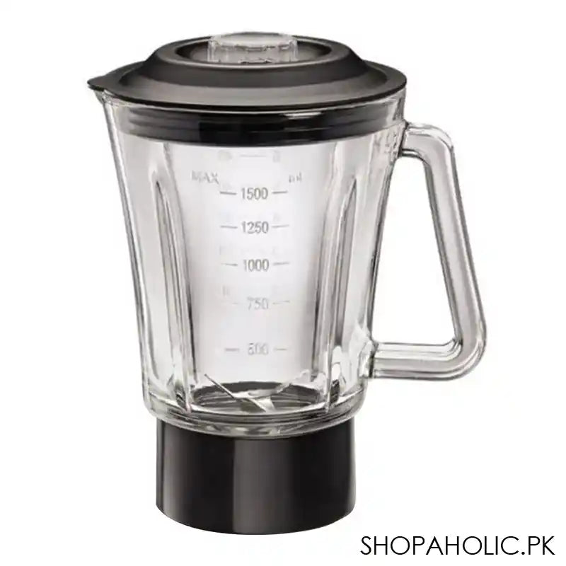 Black & Decker Glass Blender with Grinder and Mincer Chopper, 650 Watts, BX600G - Image 3