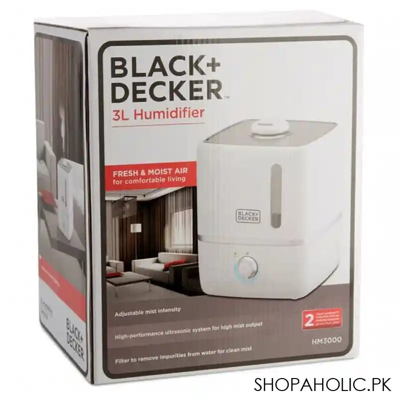 Black & Decker Humidifier 3L, HM3000 - Image 2