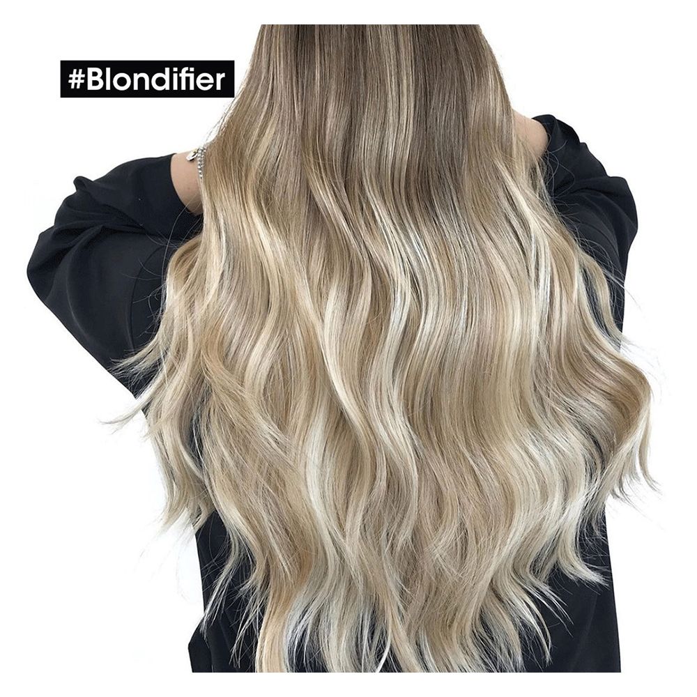 L'Oreal Professionnel Serie Expert Blondifier Shampoo 300 ML - For Highlighted & Bleached Hair With Acai Polyphenols - Image 5