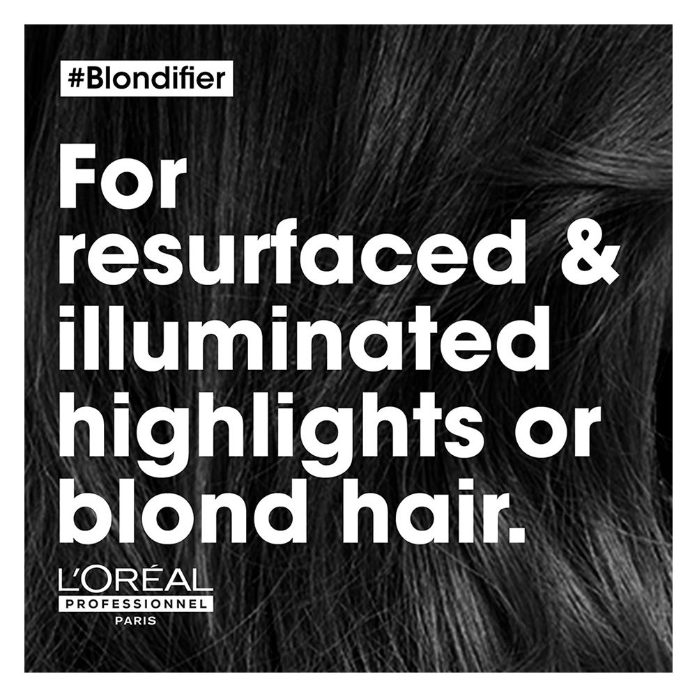 L'Oreal Professionnel Serie Expert Blondifier Shampoo 300 ML - For Highlighted & Bleached Hair With Acai Polyphenols - Image 7