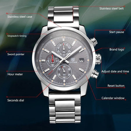 Benyar BY-5102 Corporate Chronograph Edition image 3