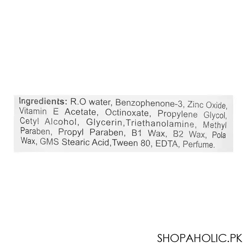 BNB Rich Vitamin E Sun Screen, SPF60, UVA/UVB Protection, For All Skin Types, 120ml - Image 2