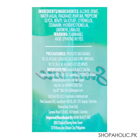 body fantasies pure sunshine body spray, for women, 236ml image3