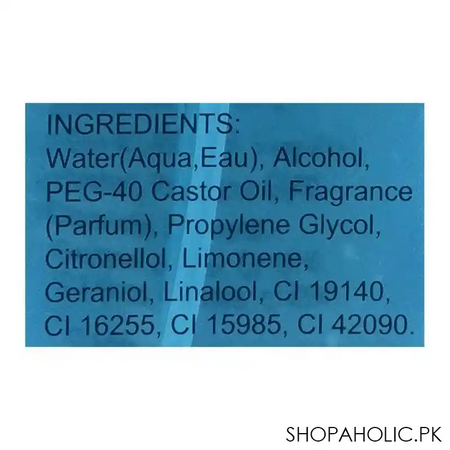body luxuries aqua for him perfumed body spray, 175ml image3