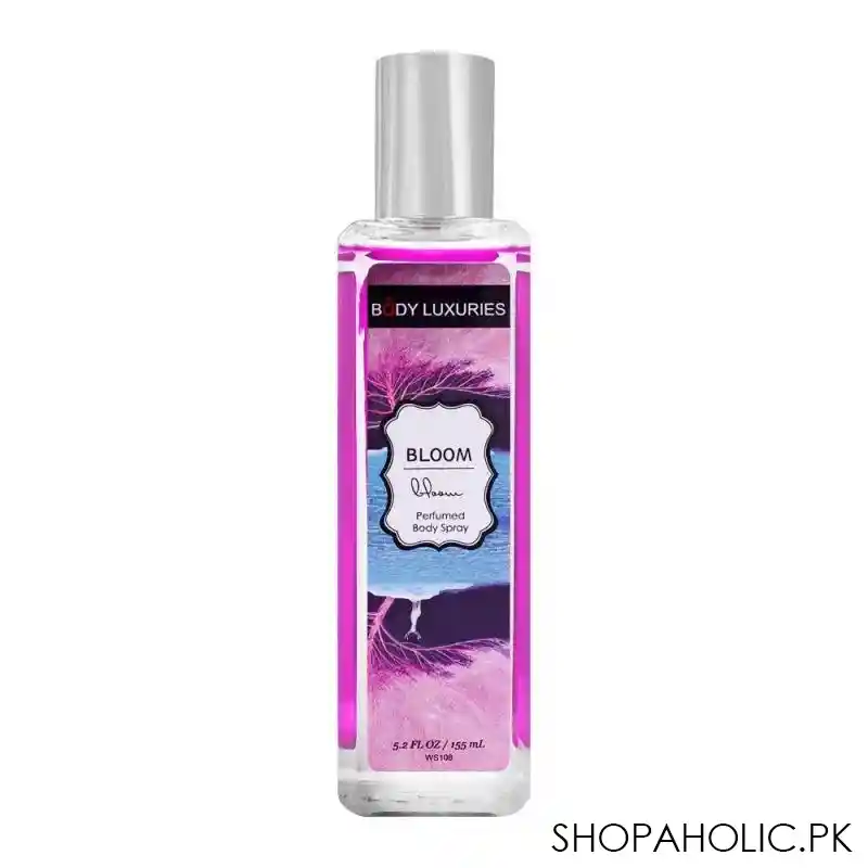 body luxuries bloom perfumed body spray, for women, 155ml main image