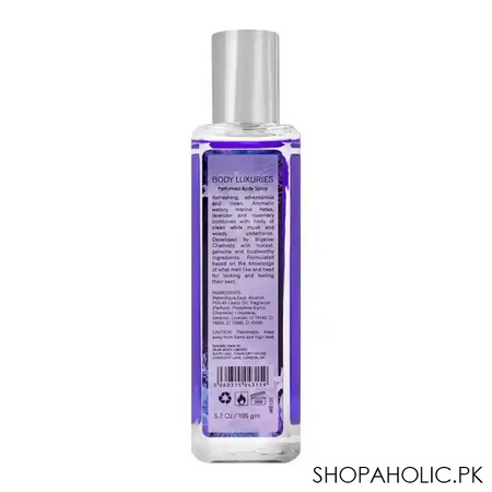 body luxuries enchanting perfumed body spray, for women, 155ml image2
